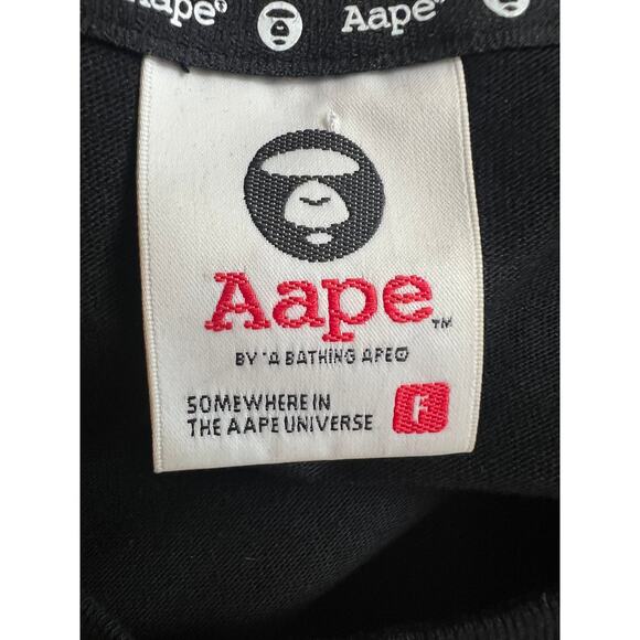 AAPE Crystal AAPE Head Tee Size 3X 100% Cotton Brand Patch - Picture 9 of 11
